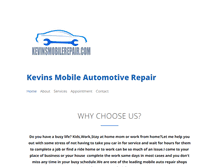 Tablet Screenshot of kevinsmobilerepair.com